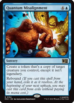 Quantum Misalignment  [Commander: Marvel Super Heroes]