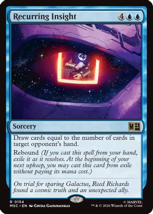 Recurring Insight  [Commander: Marvel Super Heroes]