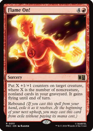 Flame On!  [Commander: Marvel Super Heroes]