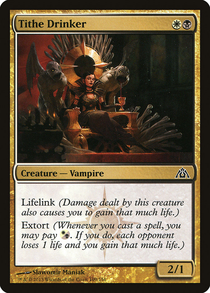 Tithe Drinker [Dragon's Maze] Foil