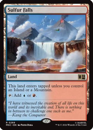 Sulfur Falls (Surge Foil)  [Commander: Marvel Super Heroes] Foil