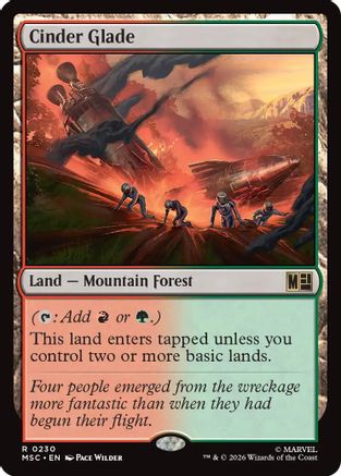 Cinder Glade  [Commander: Marvel Super Heroes]