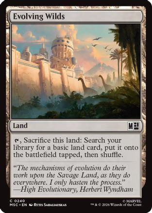 Evolving Wilds  [Commander: Marvel Super Heroes]