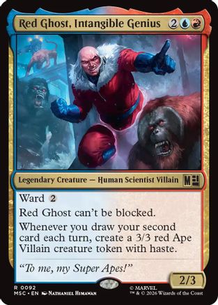 Red Ghost, Intangible Genius  [Commander: Marvel Super Heroes]