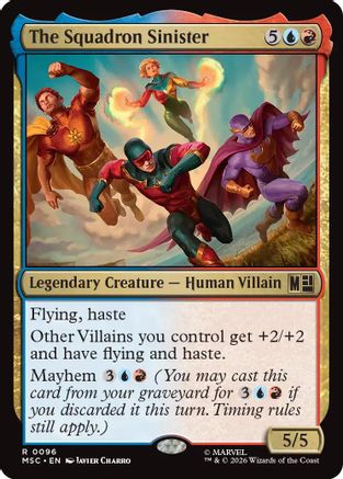 The Squadron Sinister  [Commander: Marvel Super Heroes]