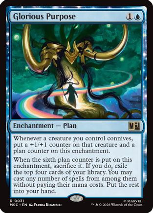 Glorious Purpose  [Commander: Marvel Super Heroes]