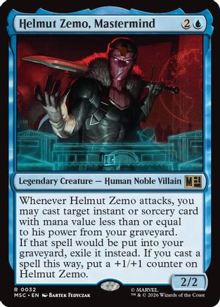 Helmut Zemo, Mastermind  [Commander: Marvel Super Heroes]