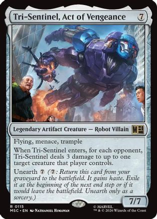 Tri-Sentinel, Act of Vengeance  [Commander: Marvel Super Heroes]