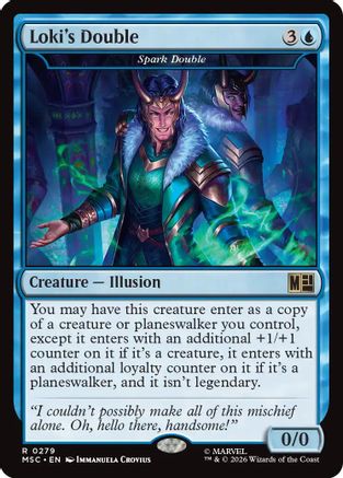 Loki's Double - Spark Double  [Commander: Marvel Super Heroes]