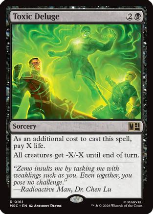 Toxic Deluge  [Commander: Marvel Super Heroes]