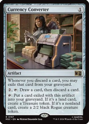 Currency Converter (Surge Foil)  [Commander: Marvel Super Heroes] Foil