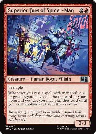 Superior Foes of Spider-Man  [Commander: Marvel Super Heroes]