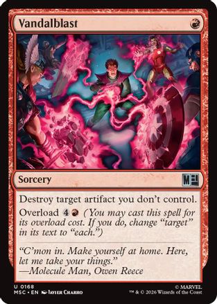 Vandalblast (Surge Foil)  [Commander: Marvel Super Heroes] Foil