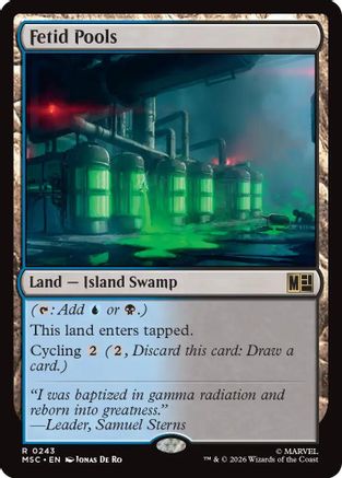 Fetid Pools  [Commander: Marvel Super Heroes]