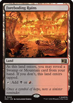 Foreboding Ruins  [Commander: Marvel Super Heroes]