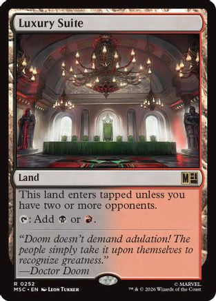 Luxury Suite (Surge Foil)  [Commander: Marvel Super Heroes] Foil