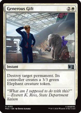 Generous Gift  [Commander: Marvel Super Heroes]