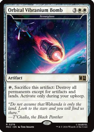 Orbital Vibranium Bomb - Scourglass  [Commander: Marvel Super Heroes]