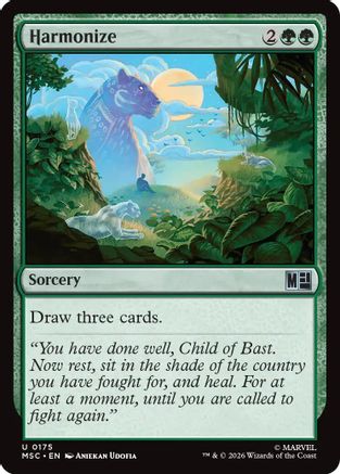 Harmonize  [Commander: Marvel Super Heroes]