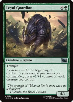 Loyal Guardian  [Commander: Marvel Super Heroes]