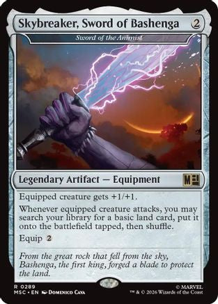 Skybreaker, Sword of Bashenga - Sword of the Animist  [Commander: Marvel Super Heroes]