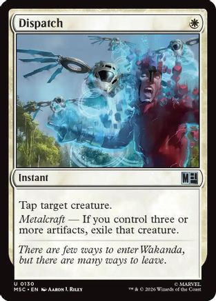 Dispatch (Surge Foil)  [Commander: Marvel Super Heroes] Foil