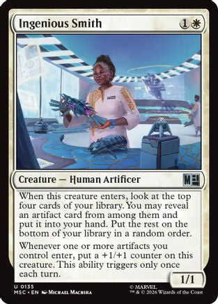 Ingenious Smith (Surge Foil)  [Commander: Marvel Super Heroes] Foil
