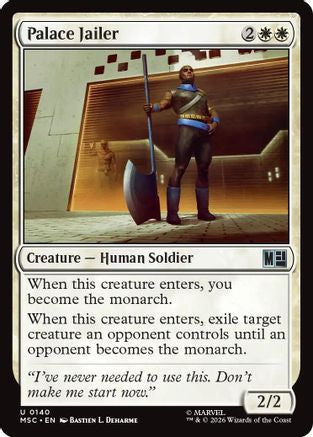 Palace Jailer (Surge Foil)  [Commander: Marvel Super Heroes] Foil