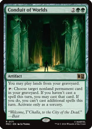 Conduit of Worlds (Surge Foil)  [Commander: Marvel Super Heroes] Foil