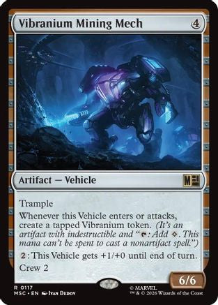 Vibranium Mining Mech (Surge Foil)  [Commander: Marvel Super Heroes] Foil
