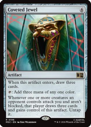 Coveted Jewel (Surge Foil)  [Commander: Marvel Super Heroes] Foil