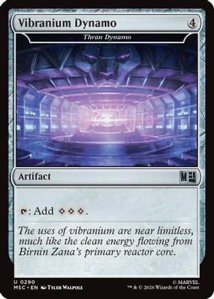 Vibranium Dynamo - Thran Dynamo (Surge Foil)  [Commander: Marvel Super Heroes] Foil