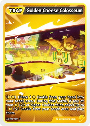 Golden Cheese Colosseum