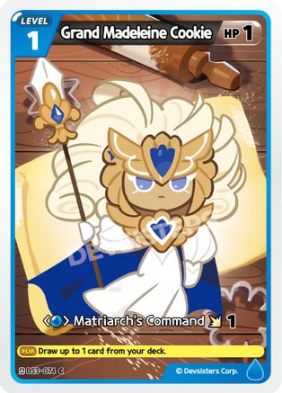 Grand Madeleine Cookie