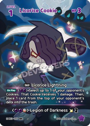 Licorice Cookie (SEC)