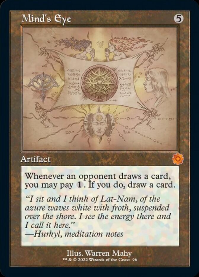 Mind's Eye (Retro Schematic) [The Brothers' War Retro Artifacts] Foil