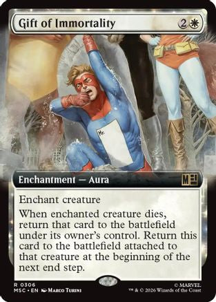 Gift of Immortality (Extended Art)  [Commander: Marvel Super Heroes]