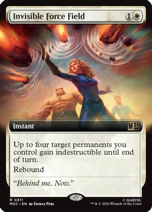 Invisible Force Field (Extended Art)  [Commander: Marvel Super Heroes]
