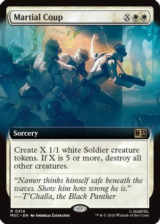 Martial Coup (Extended Art)  [Commander: Marvel Super Heroes]