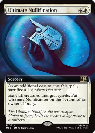 Ultimate Nullification (Extended Art)  [Commander: Marvel Super Heroes]