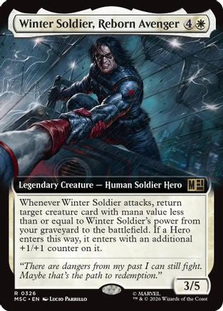 Winter Soldier, Reborn Avenger (Extended Art)  [Commander: Marvel Super Heroes]