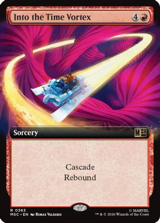 Into the Time Vortex (Extended Art)  [Commander: Marvel Super Heroes]