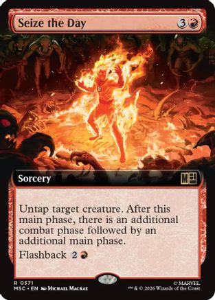 Seize the Day (Extended Art)  [Commander: Marvel Super Heroes]