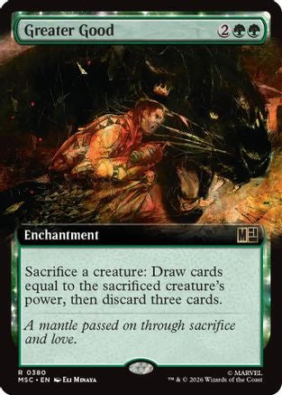 Greater Good (Extended Art)  [Commander: Marvel Super Heroes]