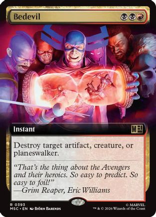Bedevil (Extended Art)  [Commander: Marvel Super Heroes]