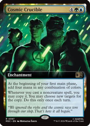 Cosmic Crucible (Extended Art)  [Commander: Marvel Super Heroes]