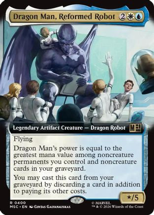 Dragon Man, Reformed Robot (Extended Art)  [Commander: Marvel Super Heroes]