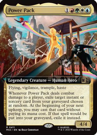 Power Pack (Extended Art)  [Commander: Marvel Super Heroes]