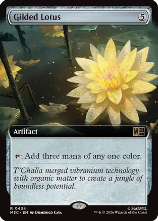 Gilded Lotus (Extended Art)  [Commander: Marvel Super Heroes]