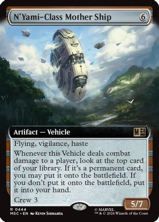 N'Yami-Class Mother Ship (Extended Art)  [Commander: Marvel Super Heroes]